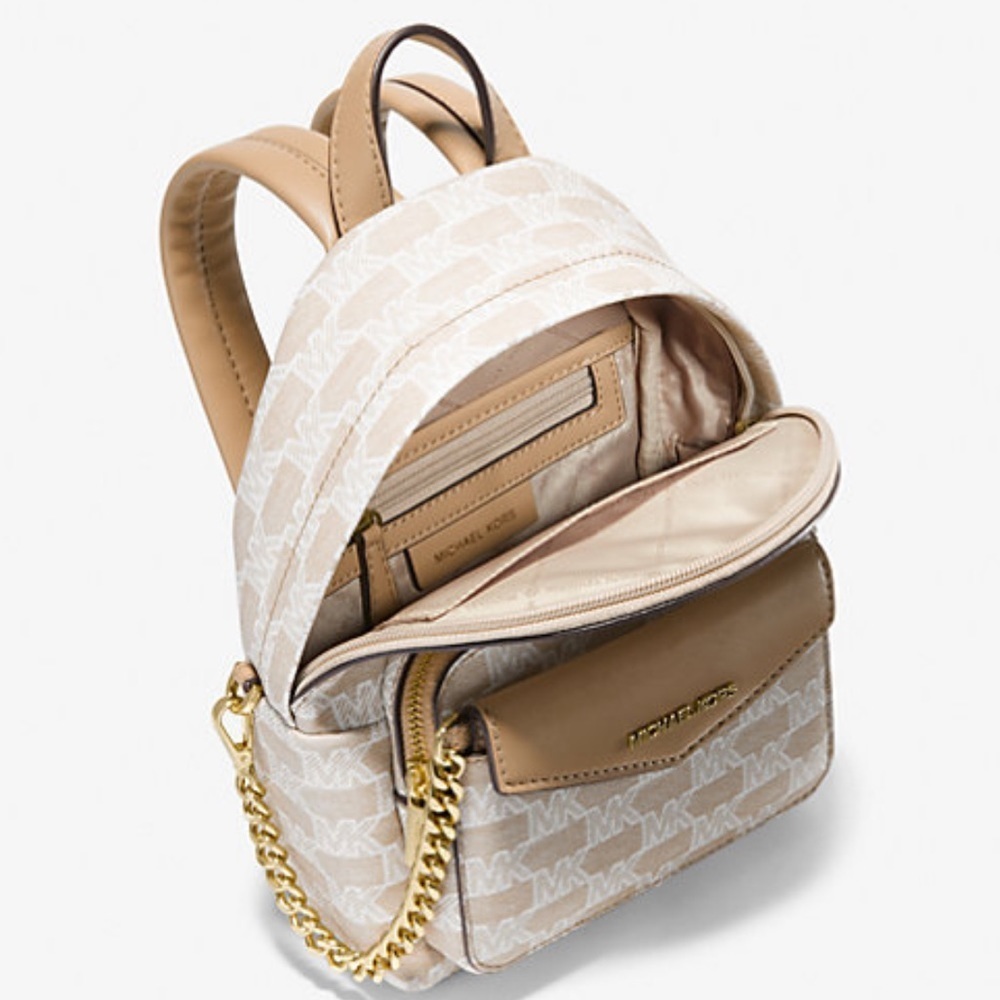Michael Kors Maisie Extra-Small Logo 2-in-1 Backpack - Picture 4 of 9